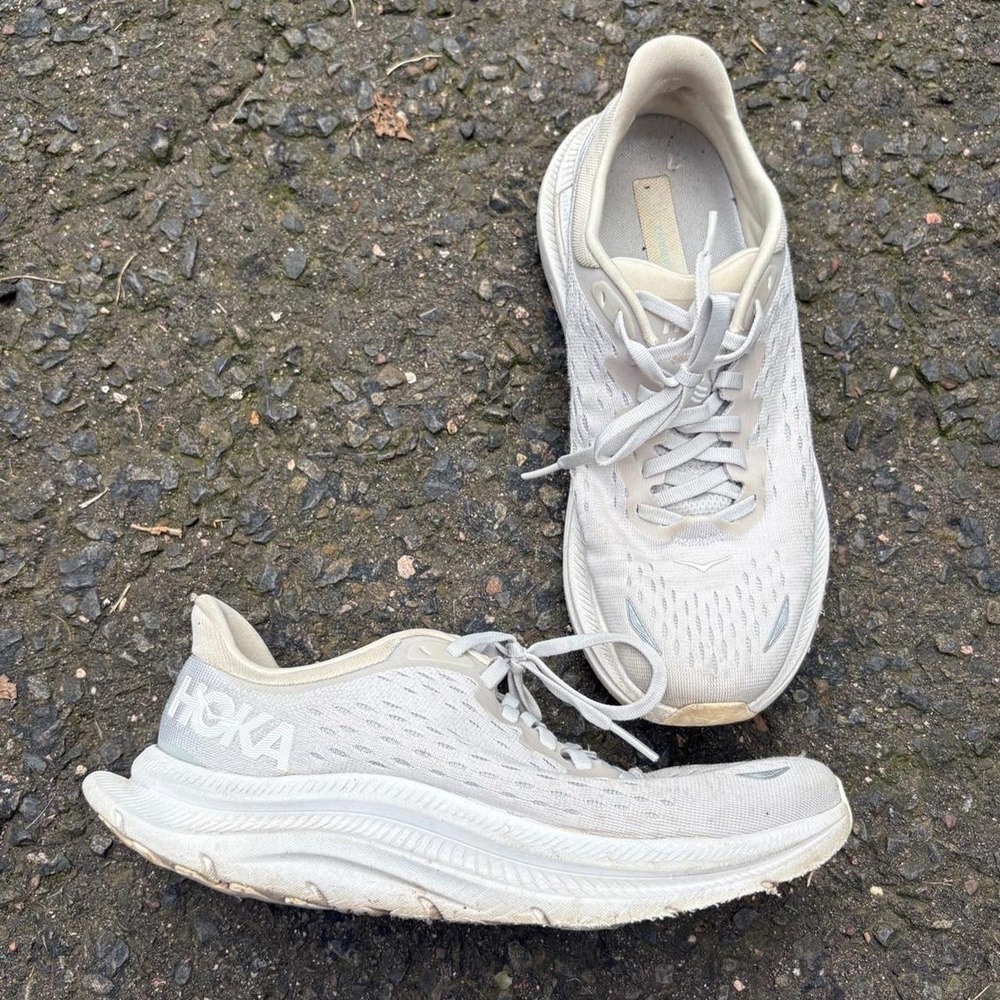 Hoka Kawana White Running Sneakers Women's Size 7.5